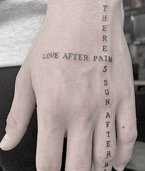 81 citações de tatuagens sobre vida, amor e força