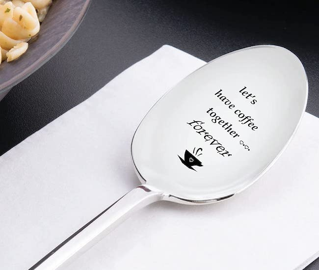 "Together Forever" spoon  - Sweet gifts for long-distance couples