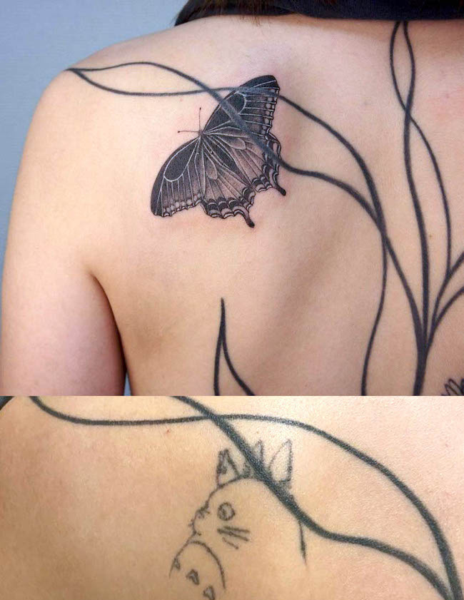 39 brillante Cover-up-Tattoos mit Vorher und Nachher