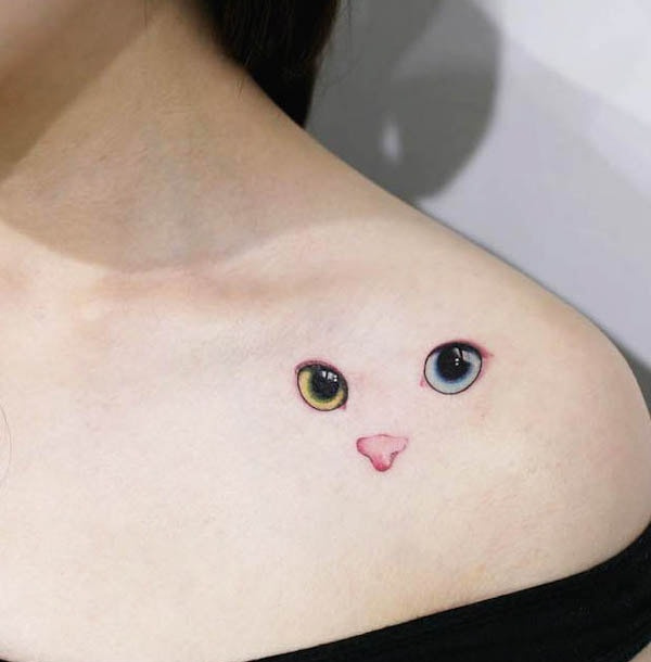 67 tatouages ​​​​de chat uniques et mignons qui vous feront 'Aww